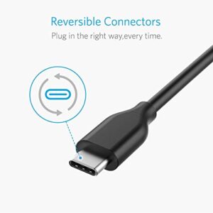 Anker , Powerline USB 3.0 to USB C Charger Cable (10ft) with 56k Ohm Pull-up Resistor for Samsung Galaxy Note 8, S8, S8+, S9, Oculus Quest, Sony XZ, LG V20 G5 G6, HTC 10 and More