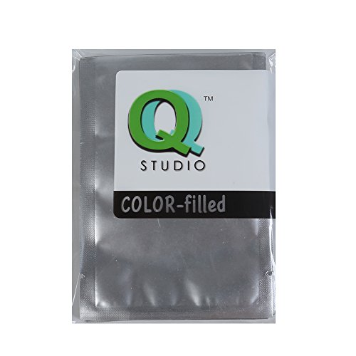 200PCS Matte Silver Metallic Foil Open Top Mylar Bags Perfect for Sample 6x9cm (2.3x3.5")