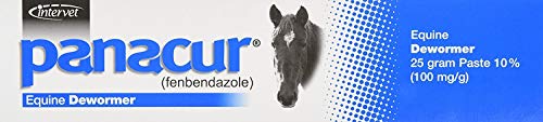 PANACUR Dewormer HORSE PASTE 10%, 100mg (Pack of 2)