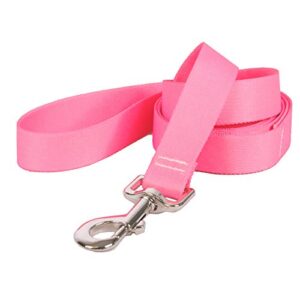 yellow dog design standard lead, solid light pink, 3/8" x 60" (5 ft.)