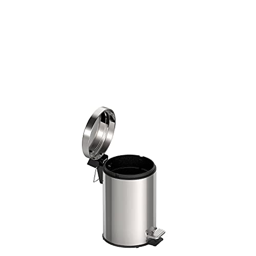 Tramontina 3L Stainless Steel Pedal, Waste, bin, Garbage, Trash, 170X170X210MM