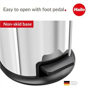 Hailo 0517-010 Pure M, Stainless Steel, Edelstahl