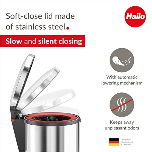 Hailo 0517-010 Pure M, Stainless Steel, Edelstahl
