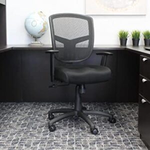 Boss Office Products (BOSXK) Contract Task Chair with Synchro-Tilt Mechanism, Black