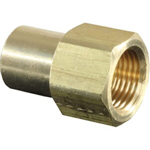 jr products 07-30225 3/8" female flare to 1/4" mpt connector