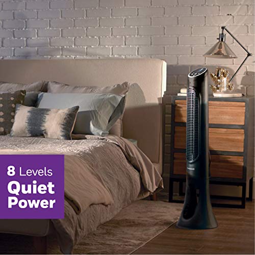 Honeywell QuietSet Whole Room Tower Fan-Black, HYF290B