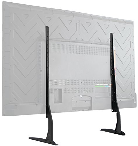 VIVO Universal Tabletop TV Stand for 22 to 65 inch LCD Flat Screens | VESA Mount with Hardware Included