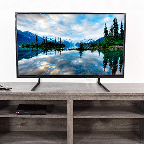 VIVO Universal Tabletop TV Stand for 22 to 65 inch LCD Flat Screens | VESA Mount with Hardware Included