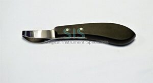 equinox pet supplies farrier loop knife large loop plastic bakelite handle vet searcher hoof knife