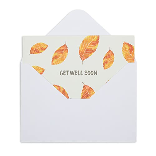 Best Paper Greetings 48-Pack of Bulk Sympathy and Get Well Cards Assortment Box with Envelopes with 12 Floral Designs, Blank On The Inside for Family, Friends, Coworkers (4x6 Inches)