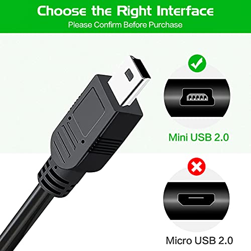 Inovat Replacement USB Computer PC Data Sync Transfer Charger Cable Cord for Seagate FreeAgent Desk 1 TB USB 2.0 Desktop External Hard Drive ST310005FDA2E1-RK