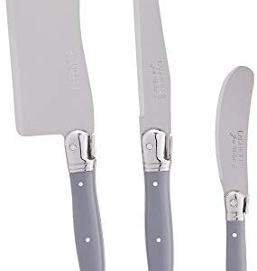 Jean Dubost 3 Piece Cheese Set, Gray