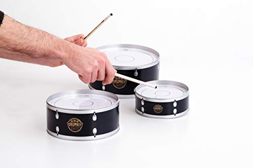 Suck UK Drum Kit Cookie Tins | Cake Container Drums | Nesting Food Storage Containers | Stackable Cake Boxes & Kitchen Accessories | Drummer Gifts & Gifts For Music Lovers | Rocker Cake Storage Tins