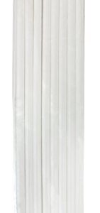 PME Easy Cut Dowels 40 cm (16-Inch), Pack of 8, Standard, White