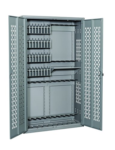 Datum Storage Argos Hinged Door Weapons Cabinet Holds 18 Rifles & 40 Pistols, 72", Desert Sand