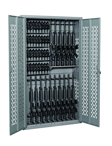 Datum Storage Argos Hinged Door Weapons Cabinet Holds 18 Rifles & 40 Pistols, 72", Desert Sand