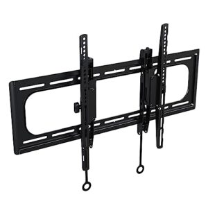 sanus advanced tilt premium universal tv wall mount for 46” to 90” flat-panel tvs - low profile, smooth extension & easy to install - model vlt6-b1