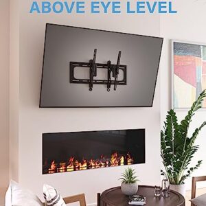 SANUS Advanced Tilt Premium Universal TV Wall Mount for 46” to 90” Flat-Panel TVs - Low Profile, Smooth Extension & Easy to Install - Model VLT6-B1