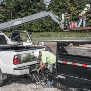 GEN-Y GH-1623 MEGA-Duty Adjustable 6" Drop Hitch with GH-0161 Dual-Ball, GH-0162 Pintle Lock for 2.5" Receiver - 32,000 LB Towing Capacity - 3,500 LB Tongue Weight