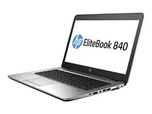 hp elitebook 840 g3 business laptop: 14", intel core i5-6200u, 500gb hdd, 4gb ddr4 ram, webcam, windows 7 professional (win 10 pro 64-bit license)