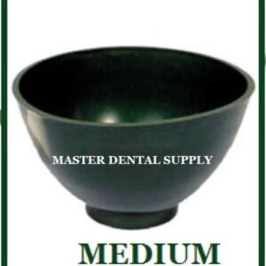 Dental Lab Mixing Bowl Flexible Alginate and Stone Medium Dark Green Flexi