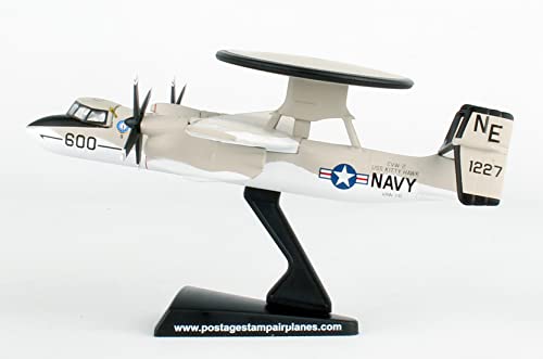 Daron Worldwide Trading Postage Stamp USN E-2C Hawkeye 1/145 Vaw-116 Sun K Airplane Model