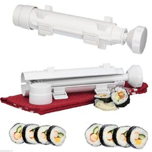 tonhpxh sushi roller kit rolls made bazooka kitchen easy cooking tools tube shape food sushi mold maker