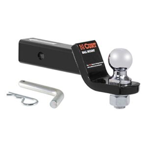 CURT Class 3 Trailer Hitch Tow Package with 2" Ball for 2005-2015 Nissan Xterra