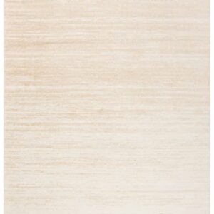 SAFAVIEH Adirondack Collection Area Rug - 8' x 10', Champagne & Cream, Modern Ombre Design, Non-Shedding & Easy Care, Ideal for High Traffic Areas in Living Room, Bedroom (ADR113W)