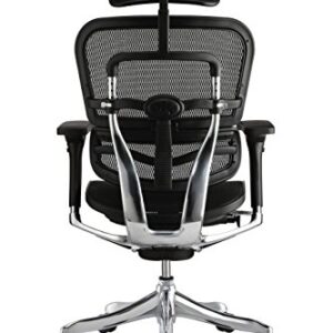 Eurotech Seating Ergo Elite High Back Chair, Black