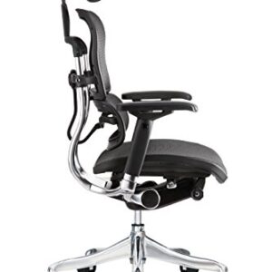 Eurotech Seating Ergo Elite High Back Chair, Black