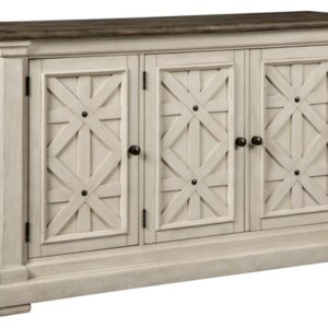 Signature Design by Ashley Bolanburg French Country Dining Room Server, Two-tone White & Brown