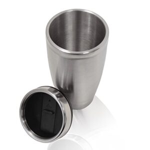 SkunkWerkz Commuter Travel Mug, Tooth, Personalized Engraving Included