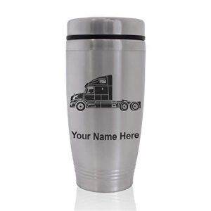 skunkwerkz commuter travel mug, truck cab, personalized engraving included