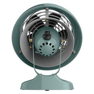 Vornado VFAN Mini Classic Personal Vintage Air Circulator Fan, Green