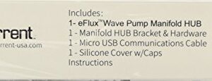 Current USA 1685 eFlux Wave Pump Manifold HUB (Connects Up to 3 Wave Pumps),Blue