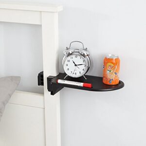 dormco bed post shelf - black