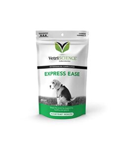 vetriscience laboratories 40 count express ease, anal gland and digestive support bar