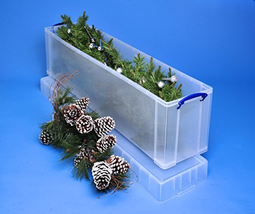 Really Useful Storage Box 77 Litre Clear