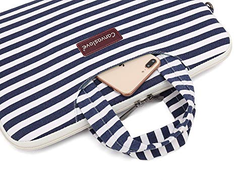 Canvaslove Breton Top Water Resistant Laptop Shoulder Messenger Bag for MacBook Pro 16 inch,15.6 inch and 15 inch-16 inch Laptop