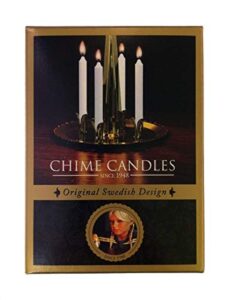 the original angel chimes - replacement wax candles set of 20
