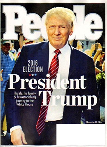 People Magazine (November 21, 2016) Donald Trump Cover