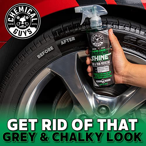 Chemical Guys - TVD11216 TVD11264 - Clear Liquid Extreme Shine Premium Sprayable Dressing and Protectant For Tires, Trim, Rubber and Plastic (16 oz)