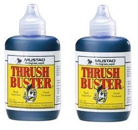 2 bottles of delta thrush buster, 2-ounce each