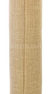 CleverDelights 14" Premium Burlap Roll - 10 Yards - No-Fray Finished Edges - Natural Jute Burlap Fabric