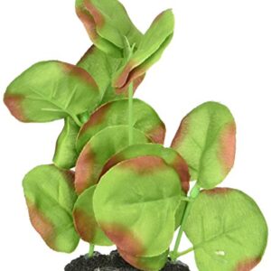 Marina Naturals, Green Moneywort Foreground Silk Plant, Small Fish Tank Decoration, PP115