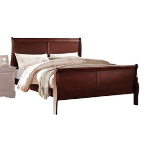 ACME Furniture Louis Philippe Twin Bed, Cherry