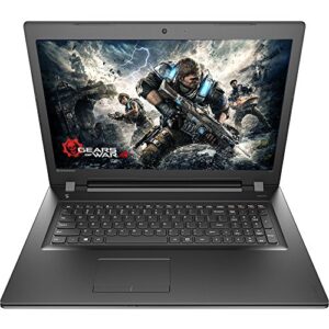 lenovo premium built high performance 15.6 inch hd laptop (amd fx7500 processor, 8gb ram 1t hdd, dvd rw, bluetooth, webcam, wifi, hdmi, windows 10) - black