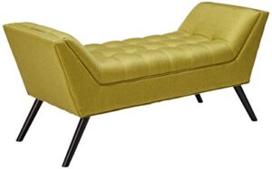 christopher knight home demi fabric bench, green