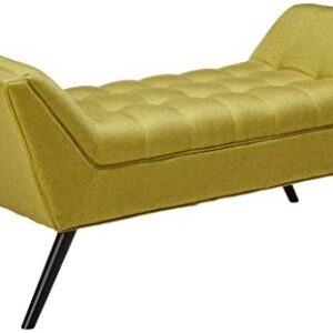 Christopher Knight Home Demi Fabric Bench, Green